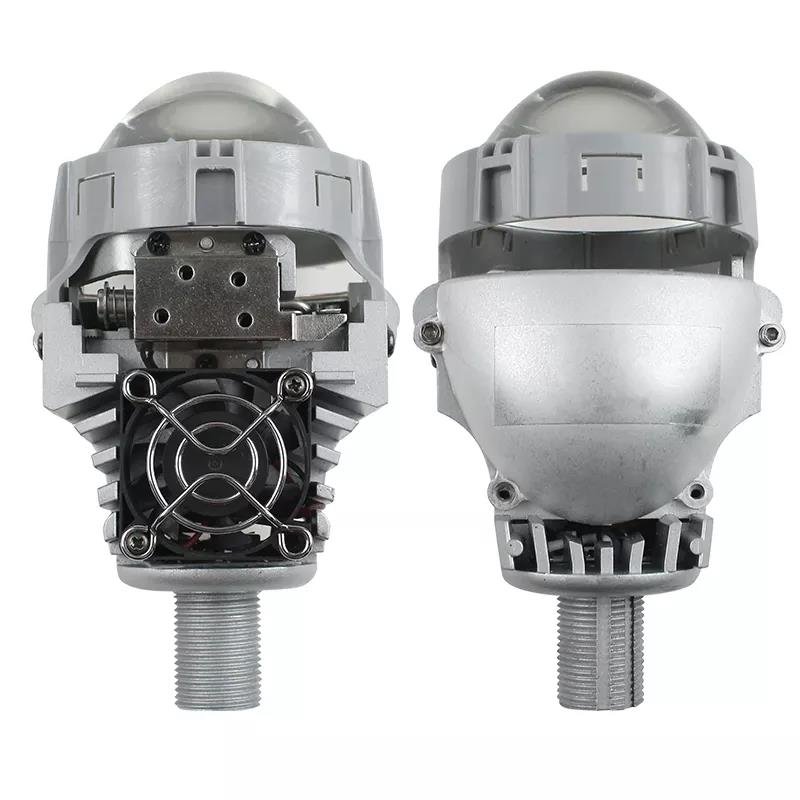 Non-destructive Installation P10 55w 60w Mini Led Light Car Headlight H11 Fog Laser Bi Led Projector Lens 2.5 Inch Bi-led Proj