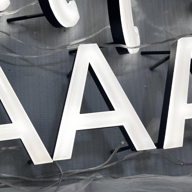 Indoor Outdoor Illuminated Lighted Frontlit Logo Sign Shop 3D Led Channel Letters Sign