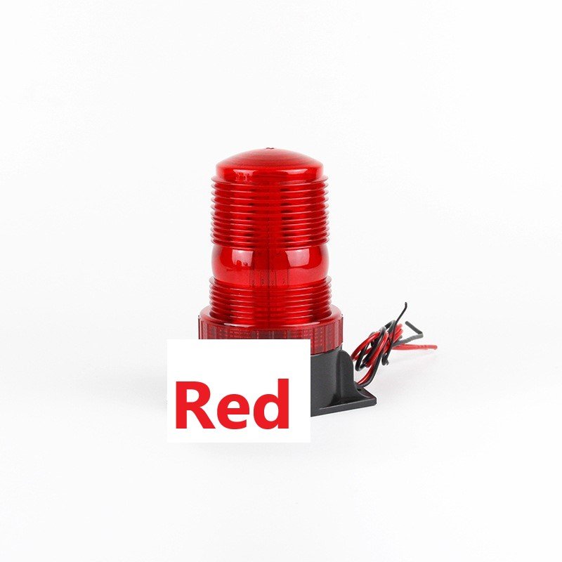 C0270 LED Strobe Light 9V-80V Amber 30 LED Warning Safety Flashing Beacon Lights for Vehicle Forklift Truck Tractor UTV Car Bus