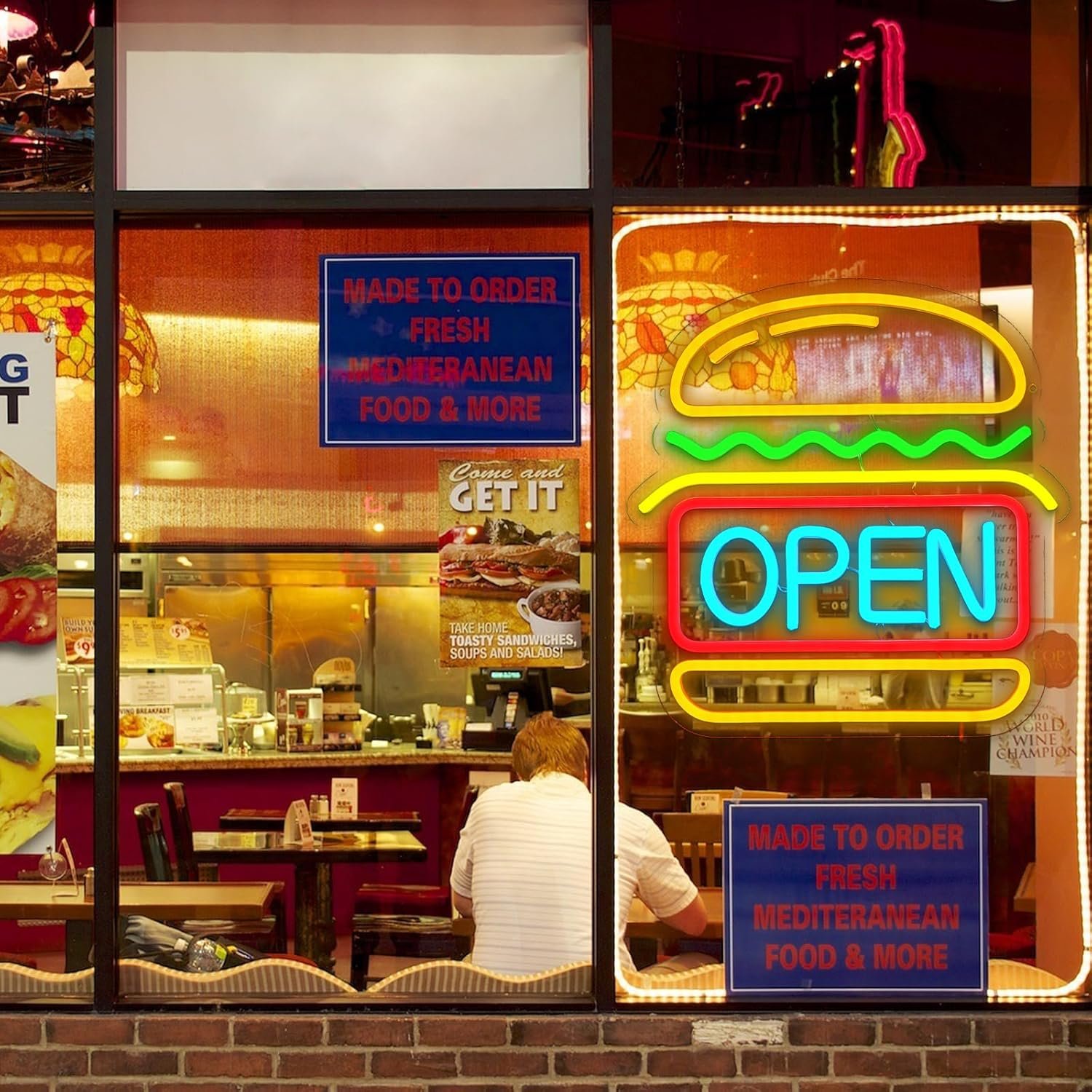 More Brightness, Less Energy USB Neon Signs for Modern Restaurants