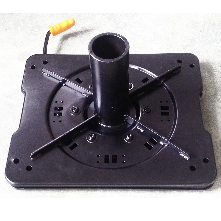 Winwise Heavy Duty 360-Degree Car Seat Swivel Van Turntable Adaptors with 4 Stops and Round Steel Column Sport Seat Design