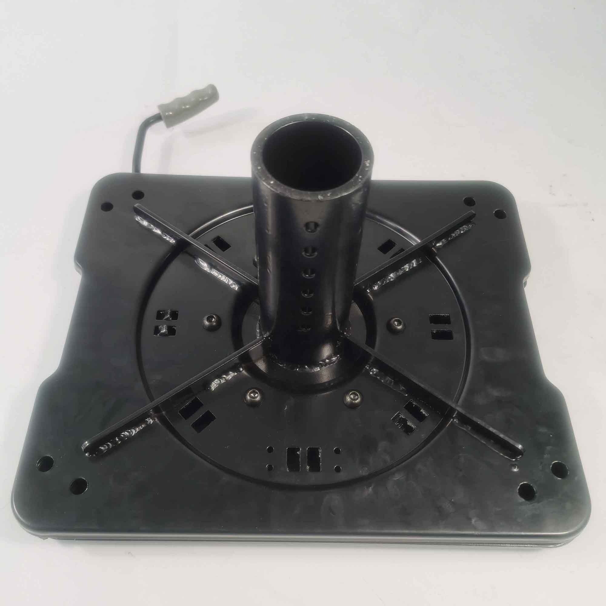 Winwise Heavy Duty 360-Degree Car Seat Swivel Van Turntable Adaptors with 4 Stops and Round Steel Column Sport Seat Design