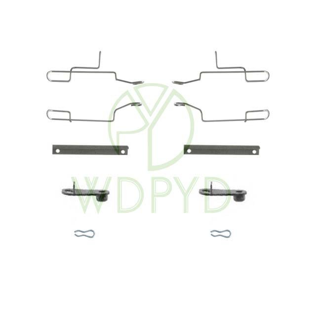 D1540 Brake Repair Kit With Caliper Pin Brake Parts Stainless Steel for Citroen Jumper Peugeot Boxer Fiat Ducato