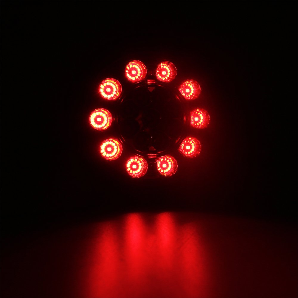 High Quality12 24V 8 LED Red Ambere Trailer Truck Stop Turn Rear Reverse Combination Tail Light for Tractor Lorry RV Camper