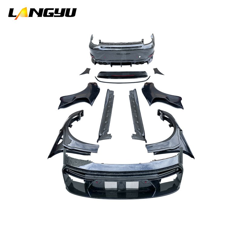 Car Tuning Body Parts 911 992 Carrera Upgrade Bra-Bus 900 Rocket R Dry Carbon Fiber Bodykit for Porsche 911 992 Body Kits