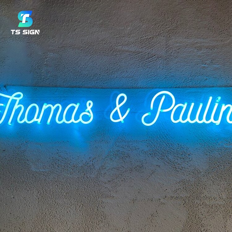 Brand Logo Text Neon Signs Personalized Name 3D LED Neon Light Sign for Shop Store