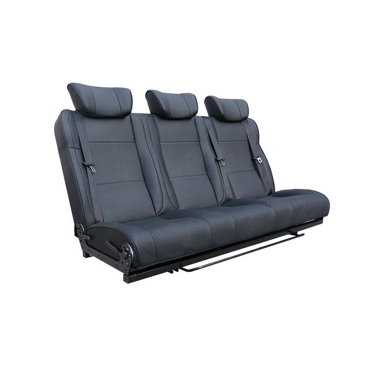 Autoliuma Folding Campervan Seat Rv Rock and Roll Bed Car Seats Rv Camper Van Interior High-low Back Bed Seat