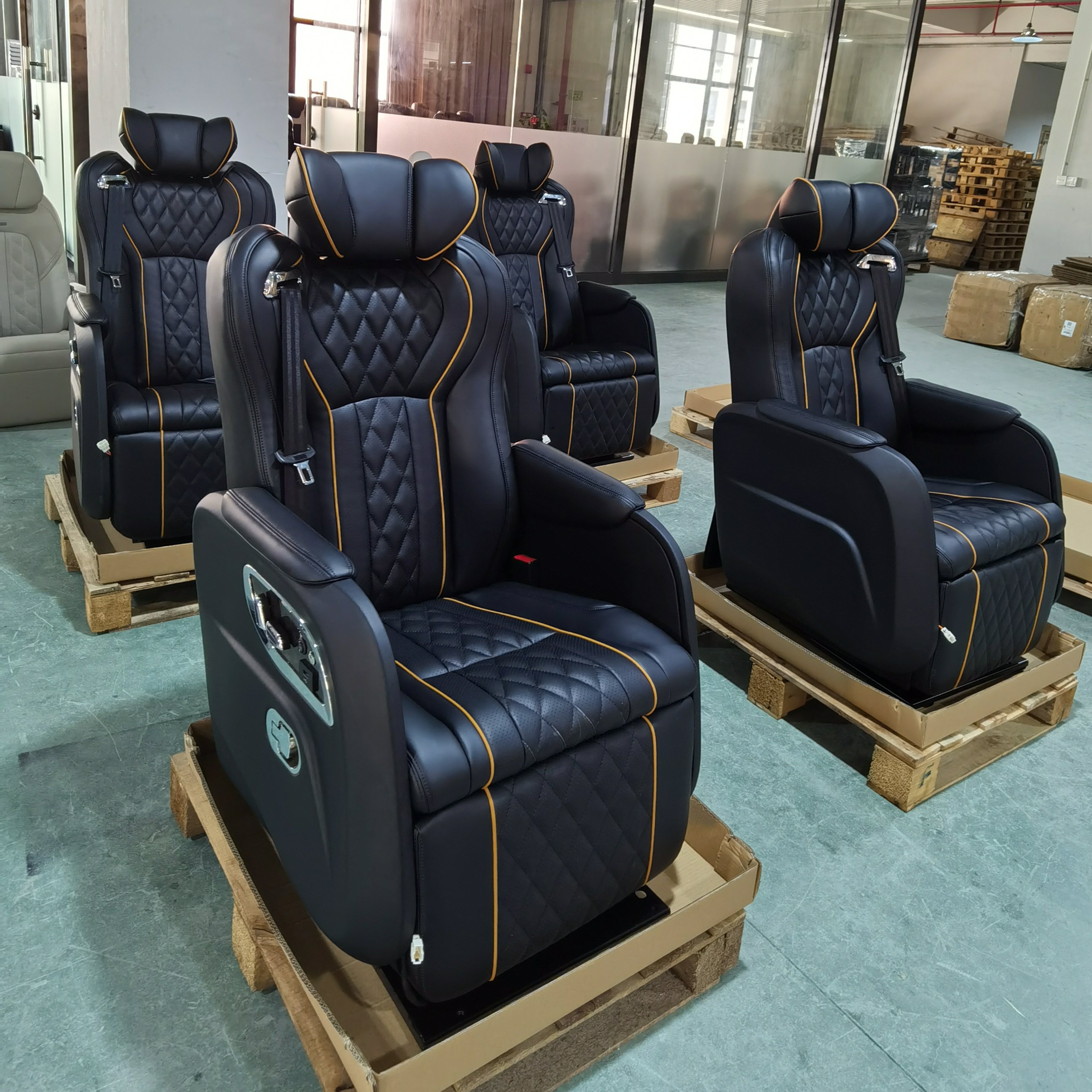 Cost-effective Factory Price Van Seating V Class 447 Seat With Ventilation System Massage for COMMERCIAL VEHICLE