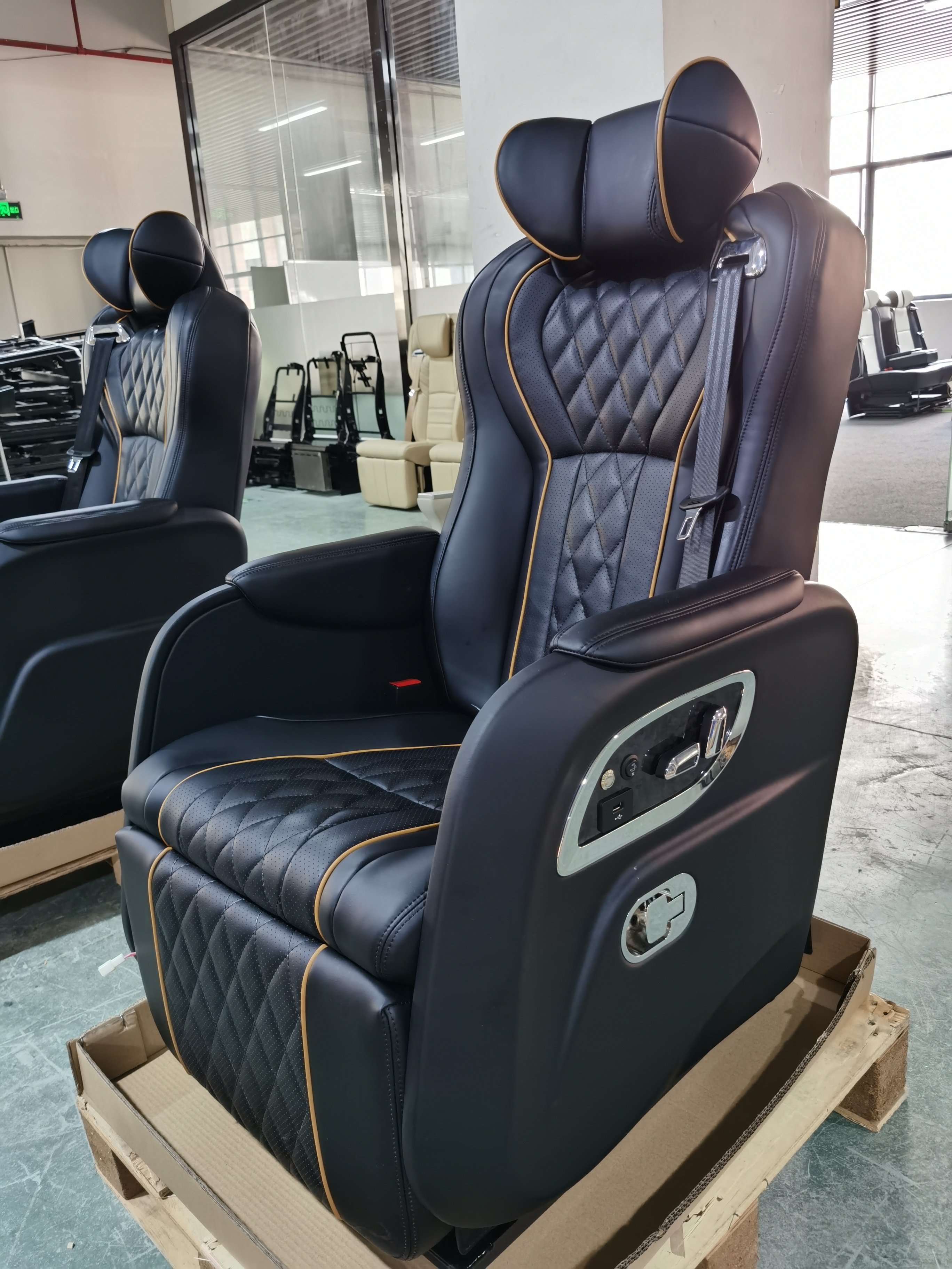 Cost-effective Factory Price Van Seating V Class 447 Seat With Ventilation System Massage for COMMERCIAL VEHICLE
