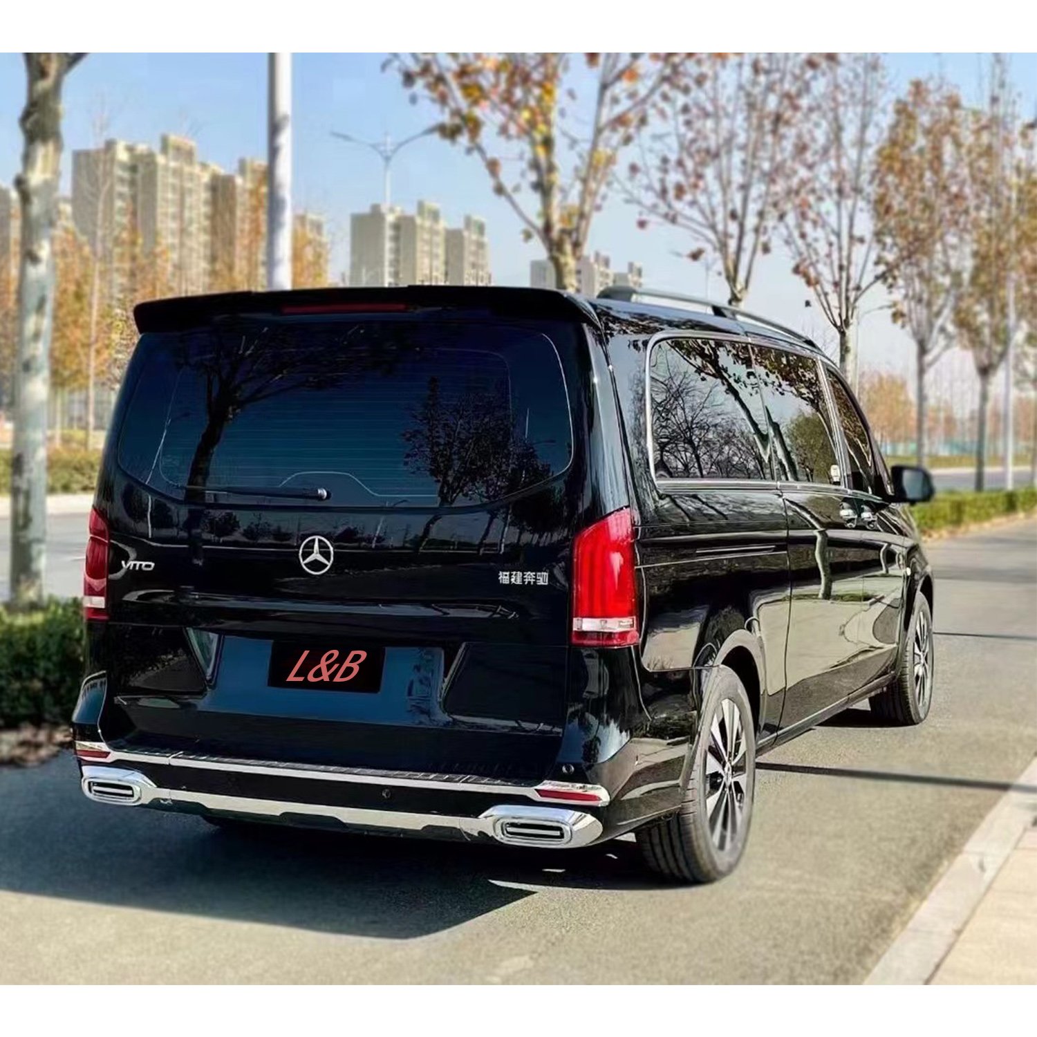 Mercedes VITO/Sprinter Luxury Body Kit Rear Bumper Accessory for Car Business Style Design