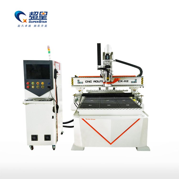 High Quality 1325 Woodworking Automatic Tool Changing Machine 3 Axis Cnc Router