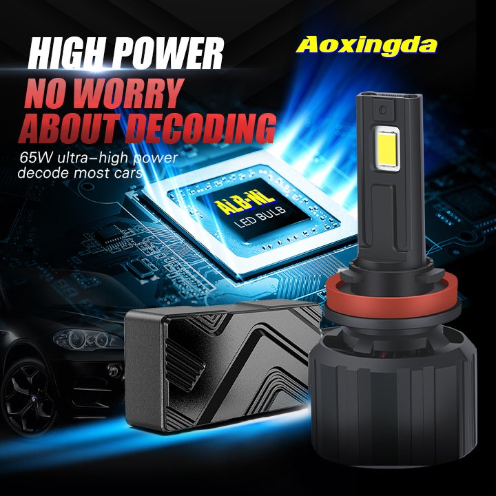 F9 65W 16000 Lumen H13 High Low Beam CAN-BUS LED Headlight Bulb