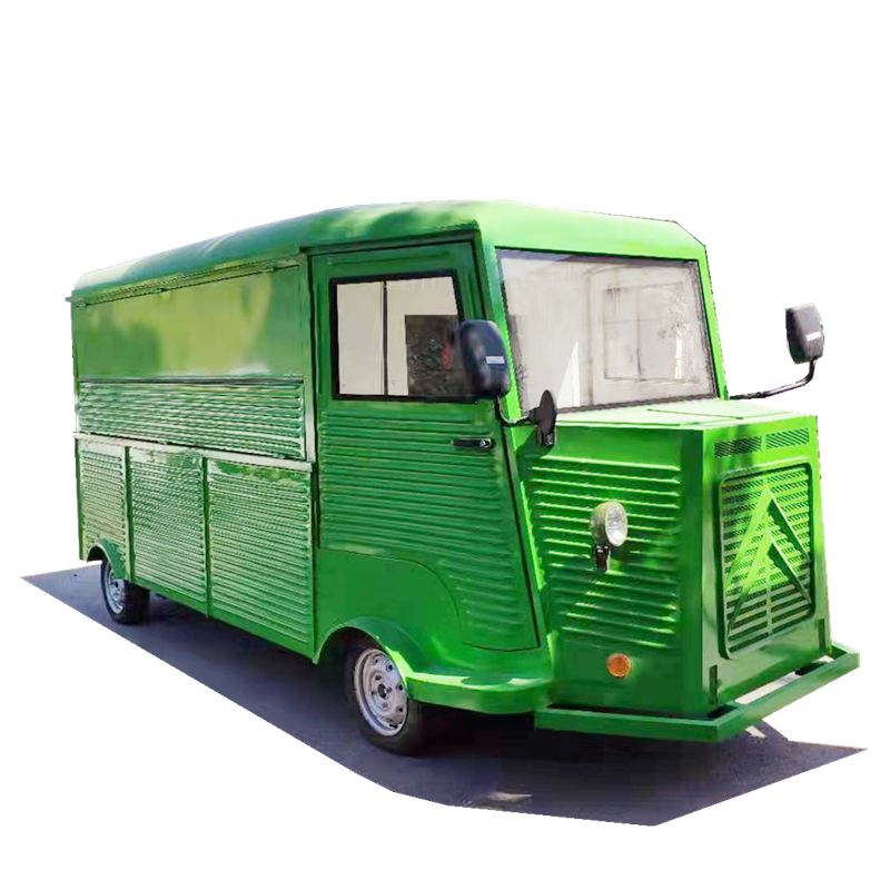 Mobile Fast Food Stand Food Cart Usa Burger Grill Machine Hamburger Coffee Food Truck