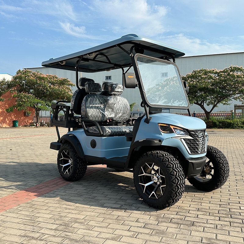 New Model Style F for Exclusive Right Factory 2 Seat Sightseeing Bus Club Cart Electric Golf Buggy Hunting Cart