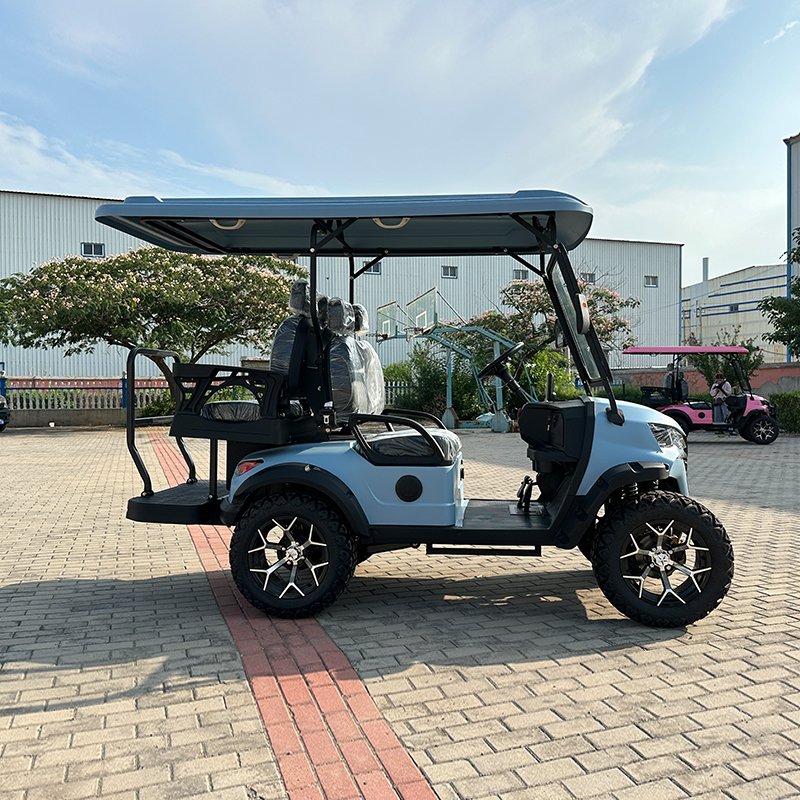 New Model Style F for Exclusive Right Factory 2 Seat Sightseeing Bus Club Cart Electric Golf Buggy Hunting Cart