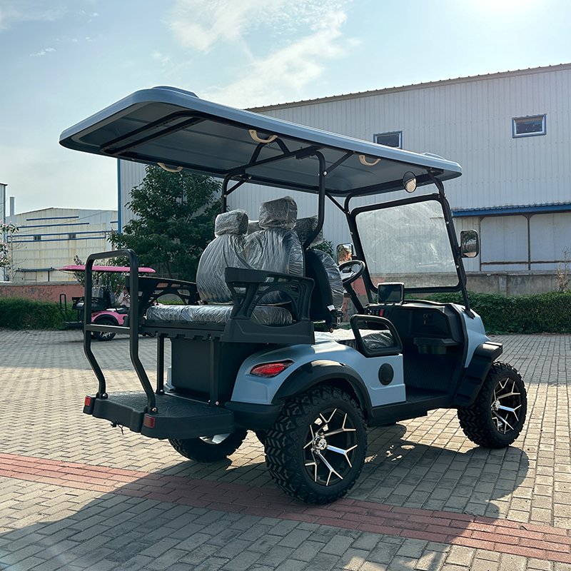 New Model Style F for Exclusive Right Factory 2 Seat Sightseeing Bus Club Cart Electric Golf Buggy Hunting Cart