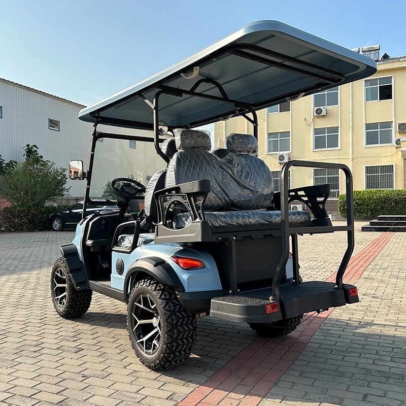 New Model Style F for Exclusive Right Factory 2 Seat Sightseeing Bus Club Cart Electric Golf Buggy Hunting Cart
