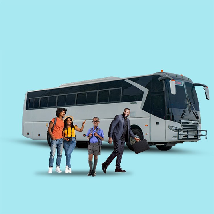 Lck6120d Zhong Tong Used Bus Left Hand Drive 65 Seater Buses Manual Gear Box Luxury Bus Full Set Manual Euro 2 Diesel