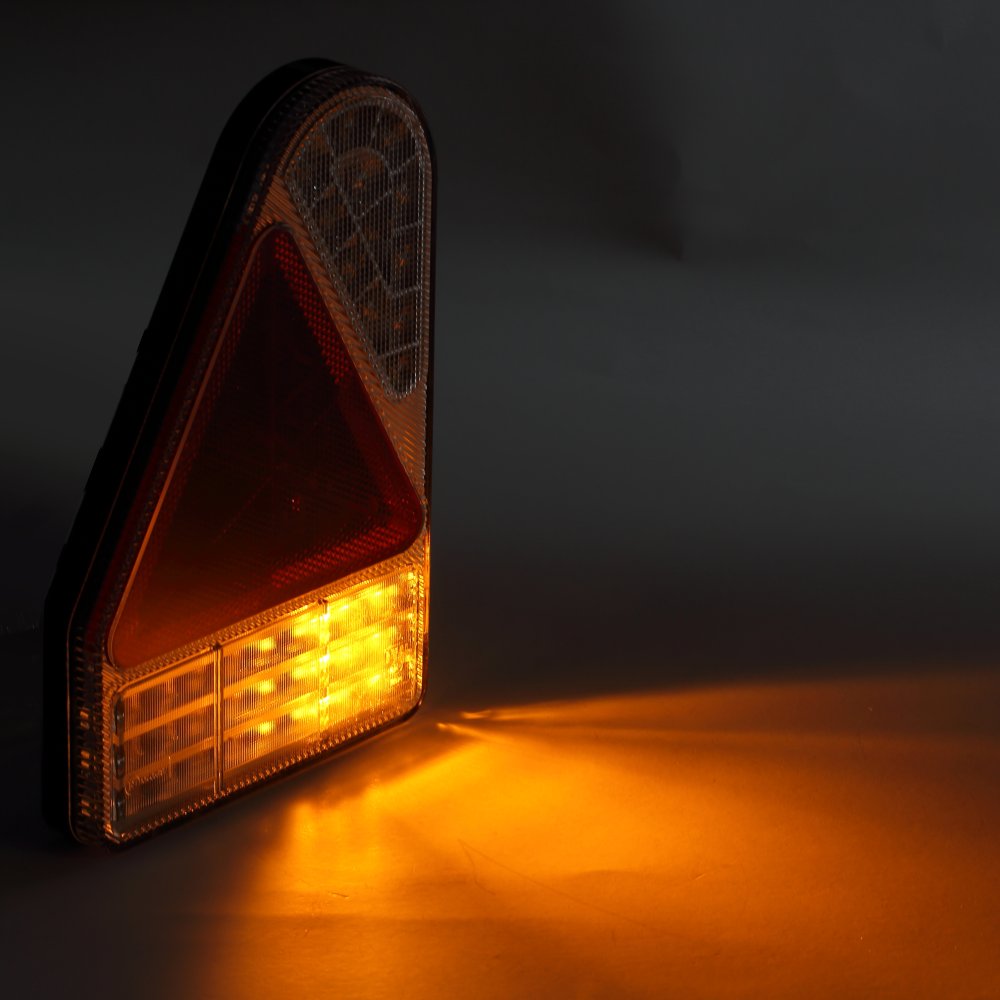 ECE Waterproof 10-30V Indicator Turn Stop Tail Reverse Fog Reflector Combination LED Tail Lights LED Truck Trailer Light