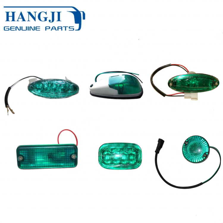 Chinese Bus Accessories ZK6122HL Bus Spare Parts LED Head Lamp Front Fog Lights Tail Lights
