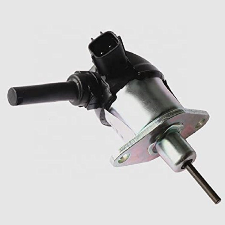 Fuel Shutdown Solenoid Cut Off Solenoid Stop Solenoid for KUBOTA KX0574 M6040F Engine 1G772-60014 1G772-60012