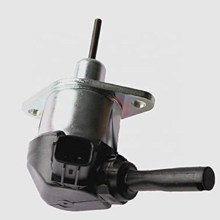 Fuel Shutdown Solenoid Cut Off Solenoid Stop Solenoid for KUBOTA KX0574 M6040F Engine 1G772-60014 1G772-60012