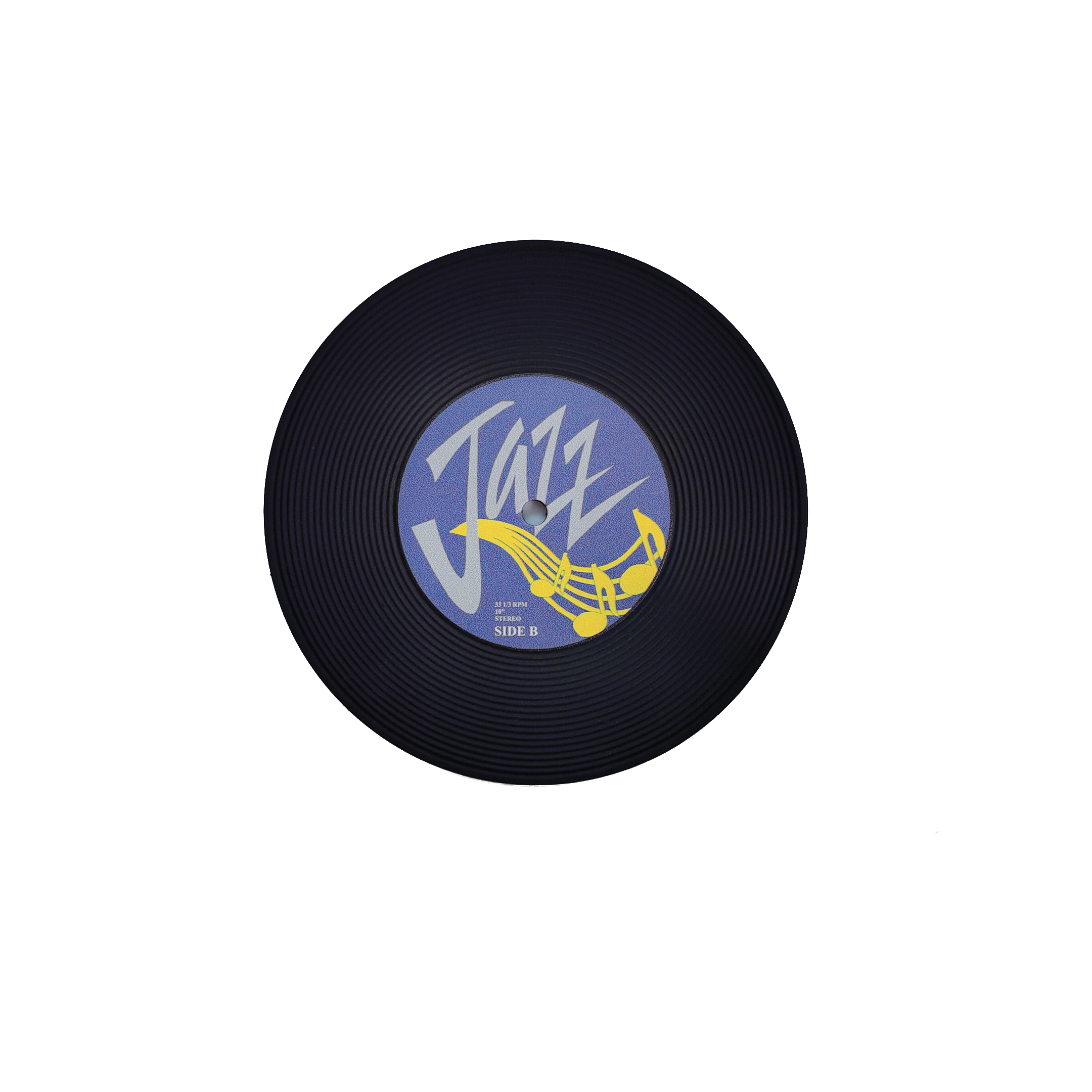 Customized New 6PCS Color Vintage coaster Vinyl Record coaster CD coaster Heat-resistant Anti-skid Kitchen Accessories Tool