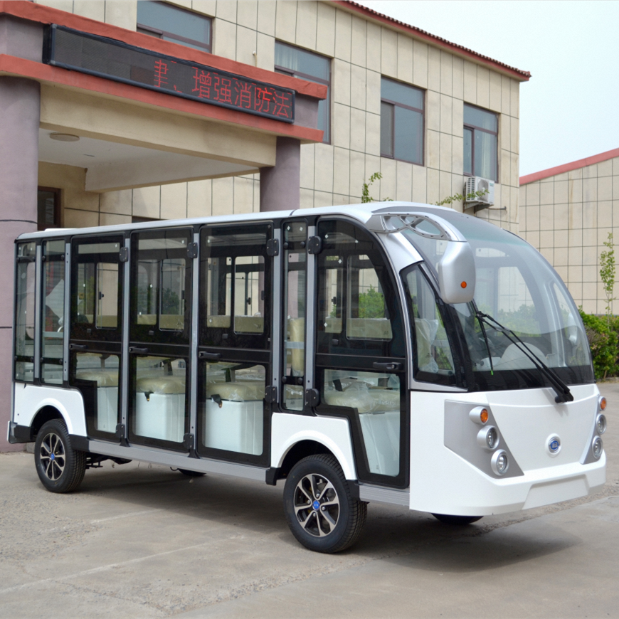 4kw Ac Motor Four-wheel Electric Classic Sightseeing Tourist Bus Car
