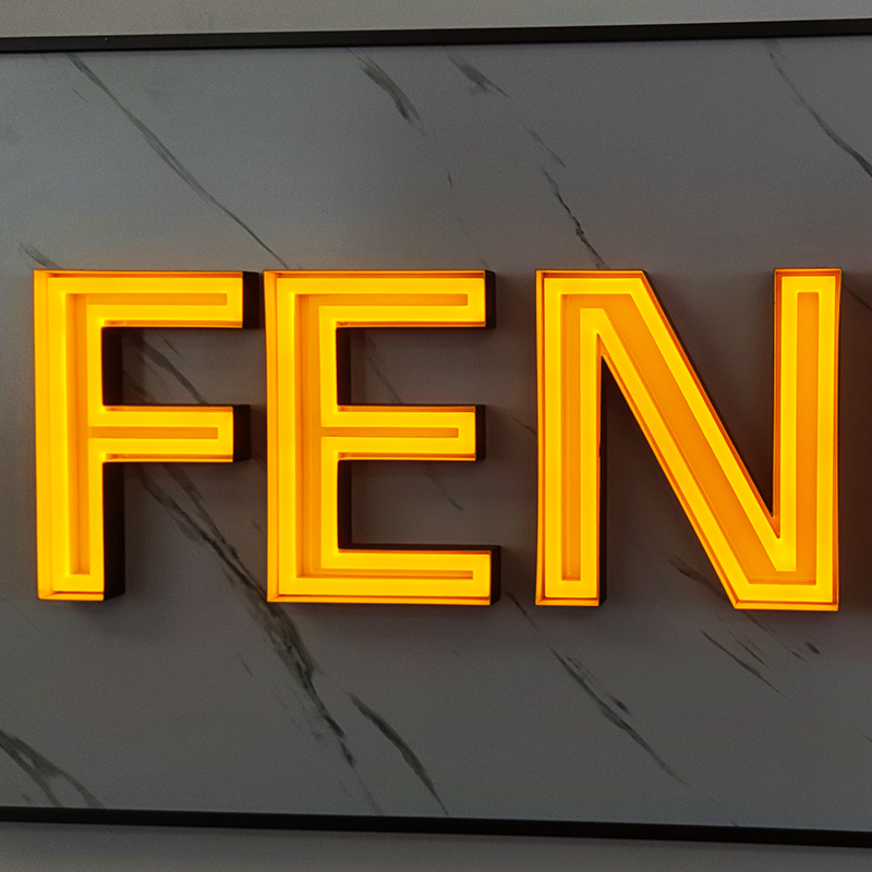Signage Dropshipping Backlit Acrylic Advertising Storefront LED Logo Made Decor Makers 3D Marker Decorative Led Neon Signs