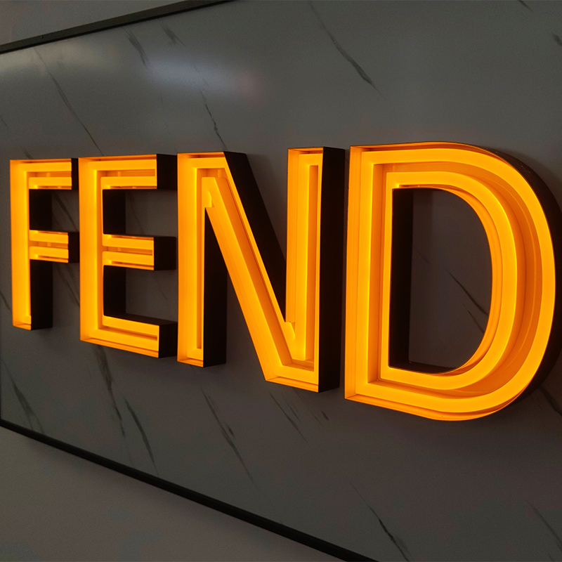 Signage Dropshipping Backlit Acrylic Advertising Storefront LED Logo Made Decor Makers 3D Marker Decorative Led Neon Signs