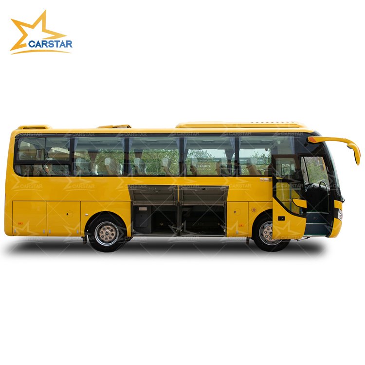 Left Hand Drive Used Diesel Bus 45-50 Seats Used Passenger Bus Cheap Used Coach Buses