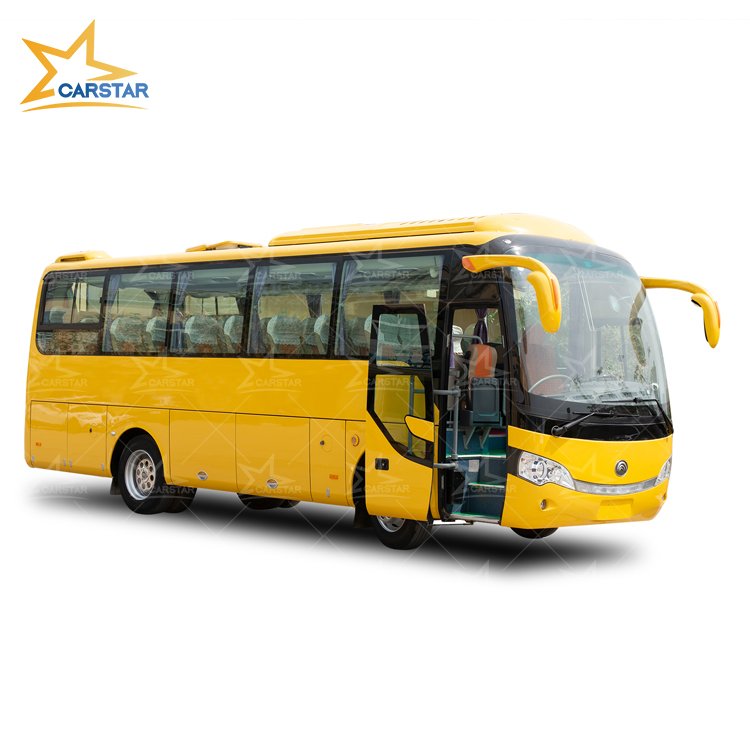 Left Hand Drive Used Diesel Bus 45-50 Seats Used Passenger Bus Cheap Used Coach Buses