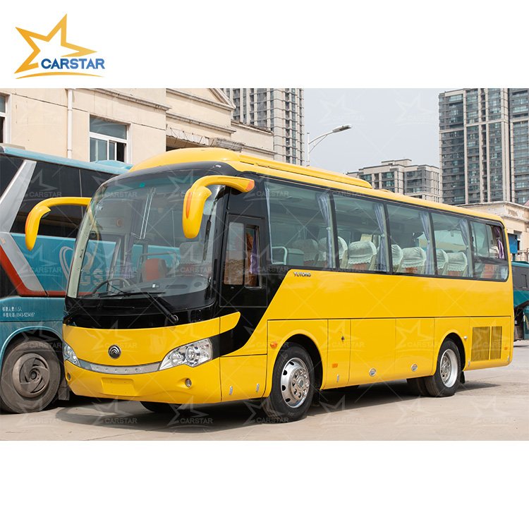 Left Hand Drive Used Diesel Bus 45-50 Seats Used Passenger Bus Cheap Used Coach Buses