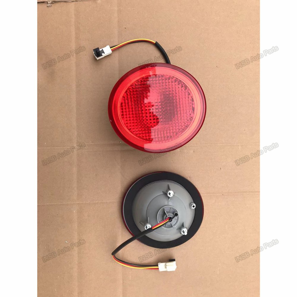 Red Round Rear Lamp Tail Light for Mitsubishi Fuso Rosa Bus Spare Parts INSB29-003