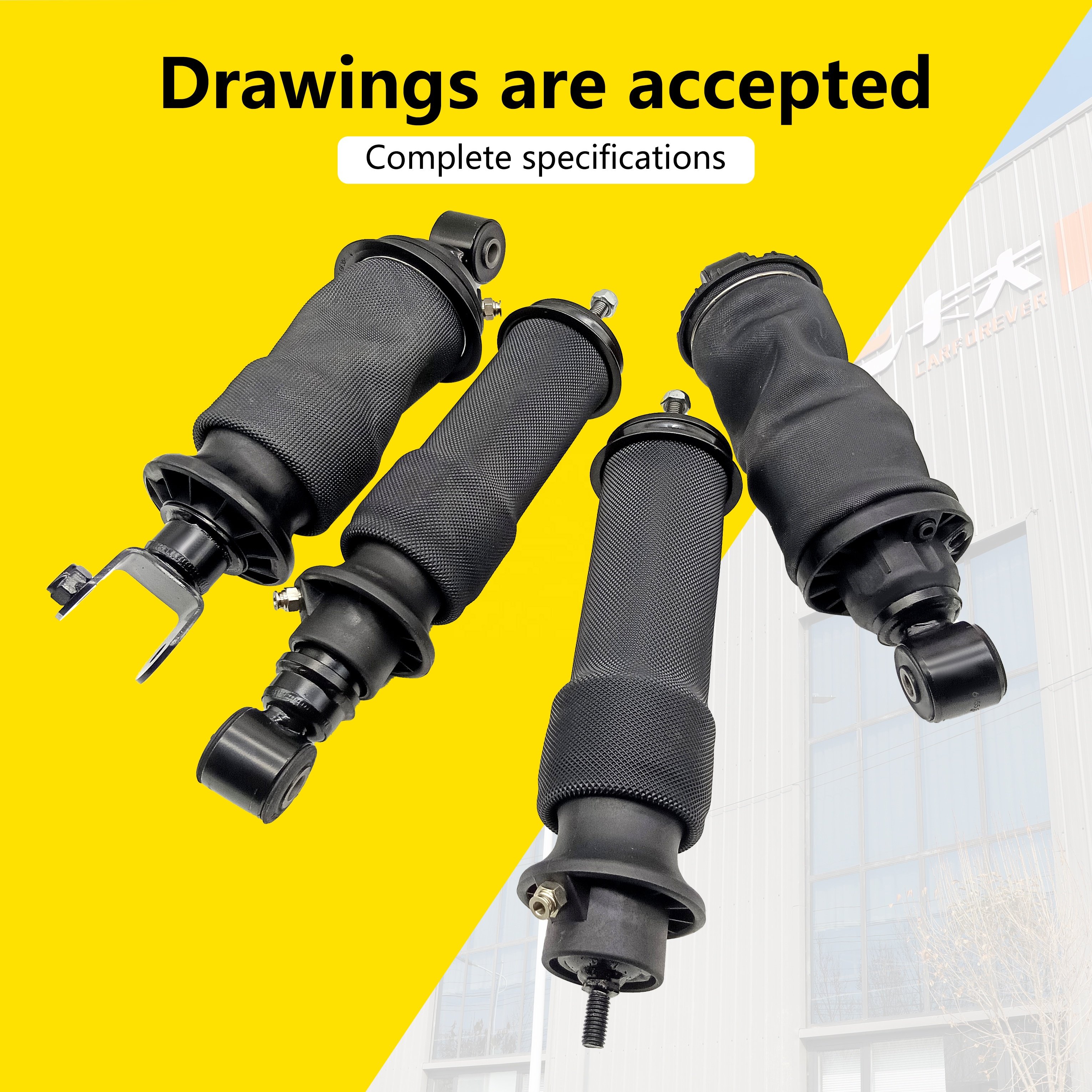 Truck Parts Cab Air Spring 1502468 Rear Shock Absorbers for Scania Accessories