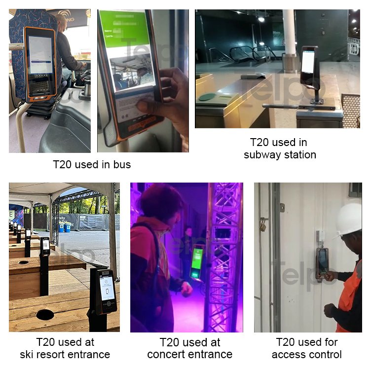 T20 Tap-and-go Electronic Fare Collection Ticketing Payment System Card Reader Pos Bus Validator
