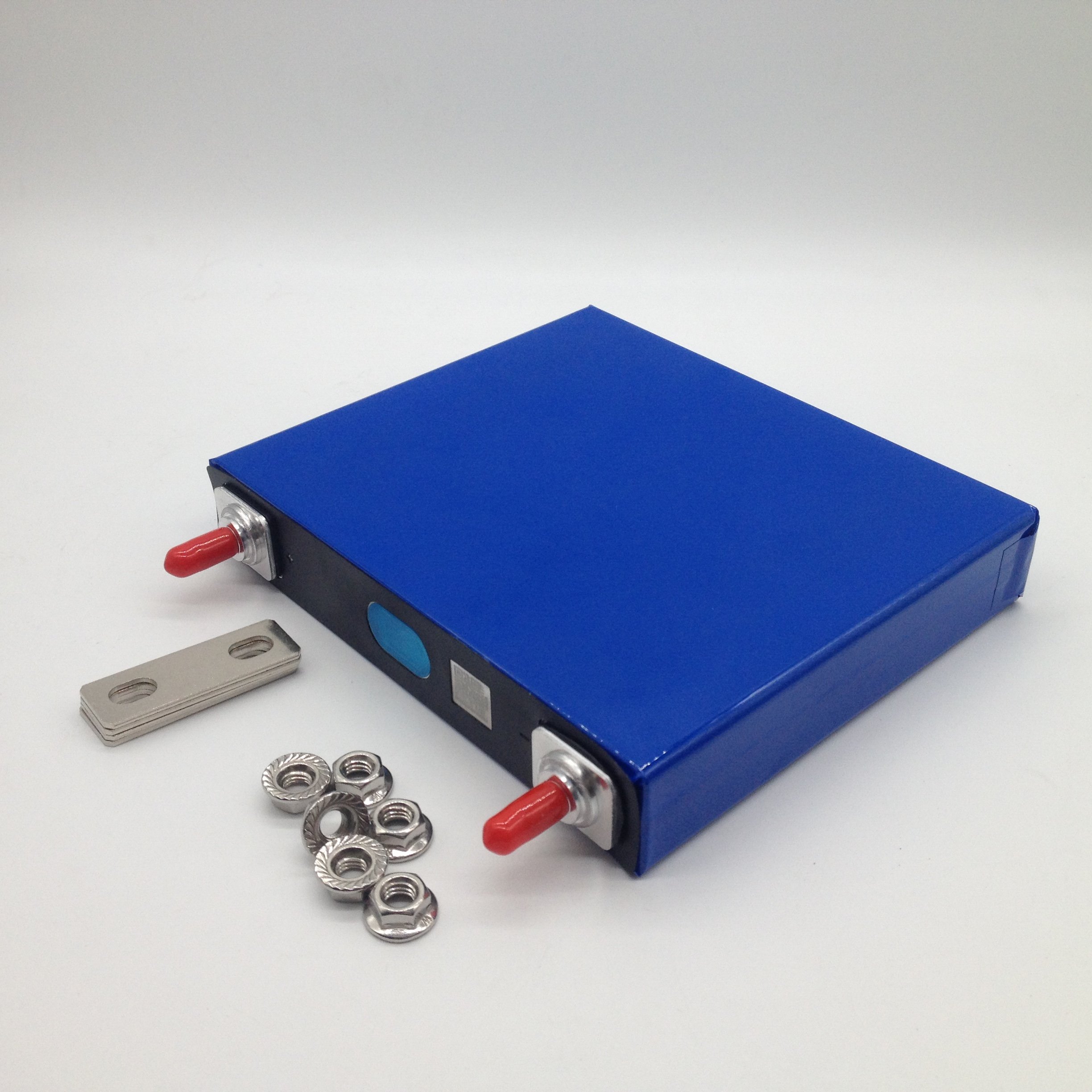 Prismatic Lifepo4 battery 3.2V50AH cell can be welded bolts and equipped accessories nuts and bus bars