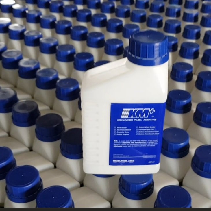 Malaysia Best Seller Leading Wholesales Supplier KM+ Fuel Additive Advanced Petrol and Diesel Reduce Toxic Exhaust Emissions