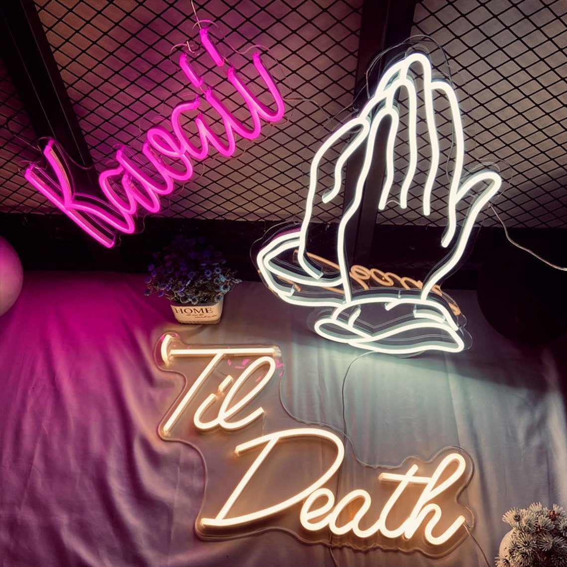 Custom Neon Signs Handmade Decor Light Wall Neon Sign LED Light up Letters Neon Lights for Wall