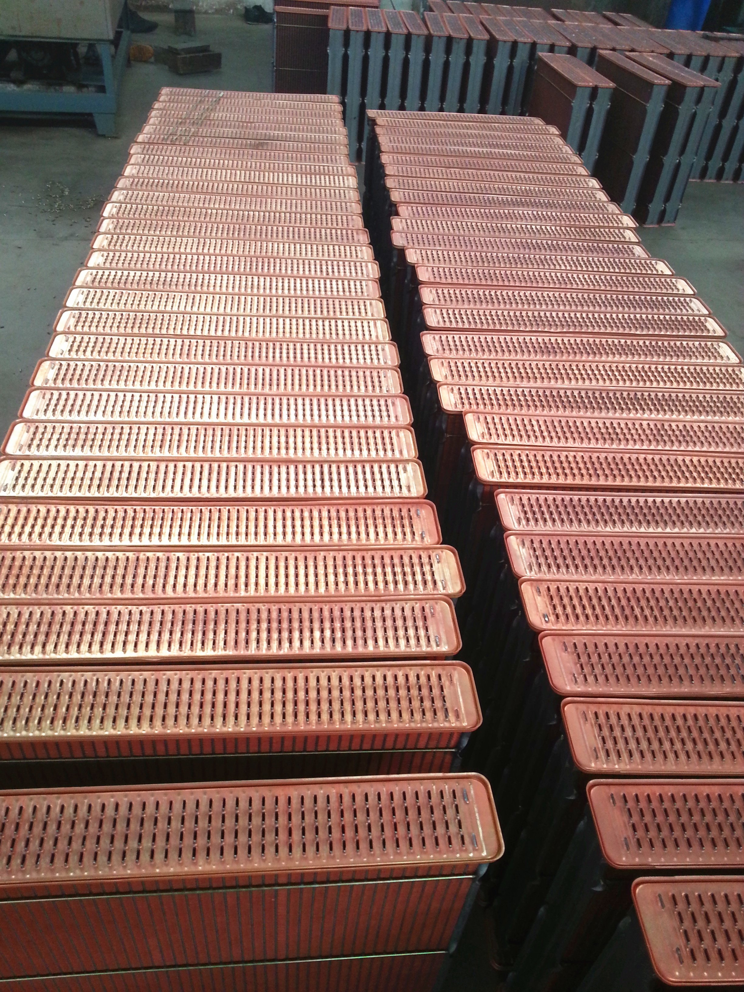 Customized Copper Radiator Core Factory 3/4/5/6 Rows Different Size