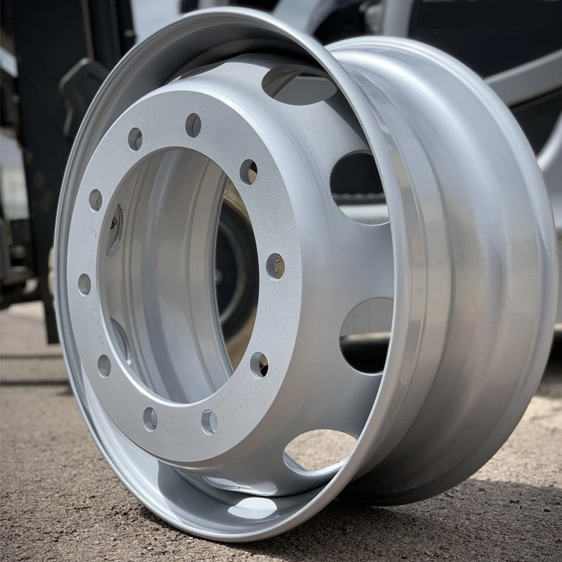 24x8.5 Pcd 10x335 Cb 281 OEM New Customize Wheel Rims Transport Chinese Semi Truck Forged Wheels Accessories Steel