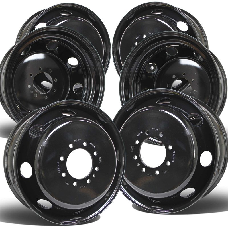 24x8.5 Pcd 10x335 Cb 281 OEM New Customize Wheel Rims Transport Chinese Semi Truck Forged Wheels Accessories Steel