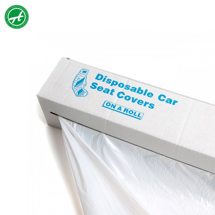 250 Pieces Car Universal Plastic Seat Covers for Airplane Seats, Salon Chairs, Bus Seats & More