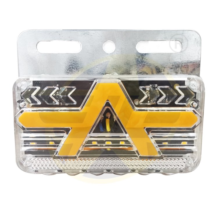Wholesale Forklift Led Truck Side Light Amber Led Clearance Rear Side Marker Light Truck Traffic Trailer Dc12v 24v