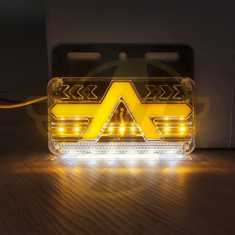 Wholesale Forklift Led Truck Side Light Amber Led Clearance Rear Side Marker Light Truck Traffic Trailer Dc12v 24v