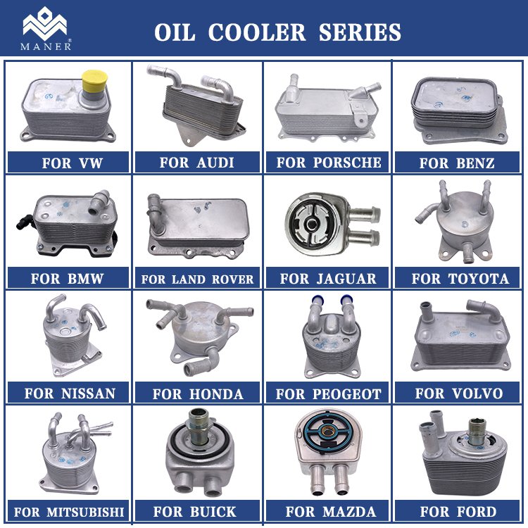 MANER CV6Z-7A095-A Auto Cooling Systems Engine Oil Cooler for FORD 2012-2020