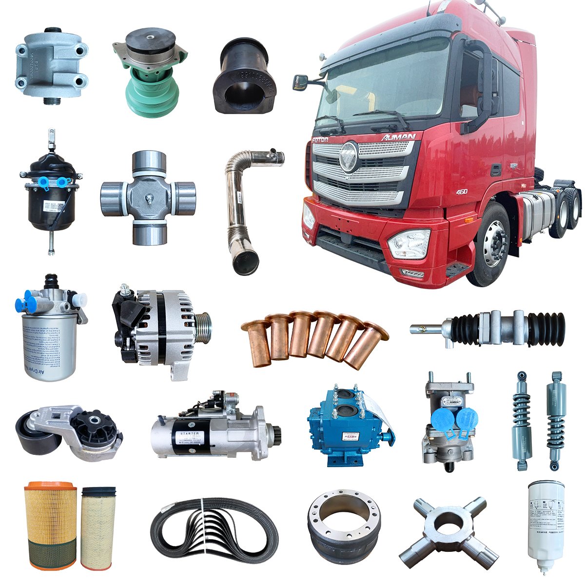 Beiben Heavy Truck Lighting System Body Spare Truck Parts