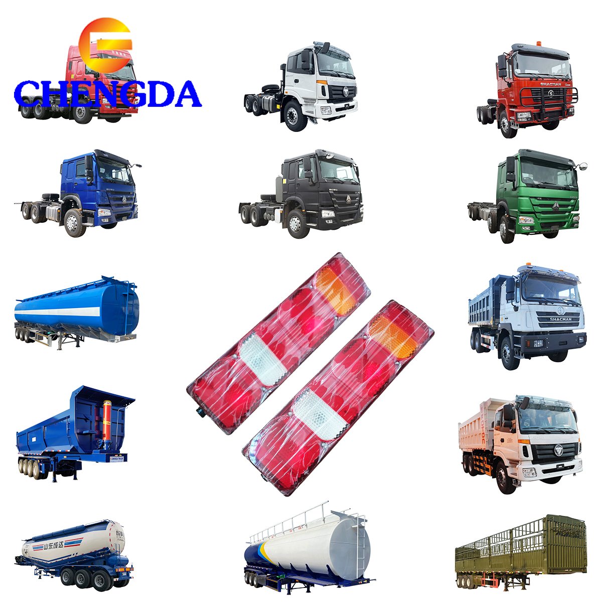 Beiben Heavy Truck Lighting System Body Spare Truck Parts