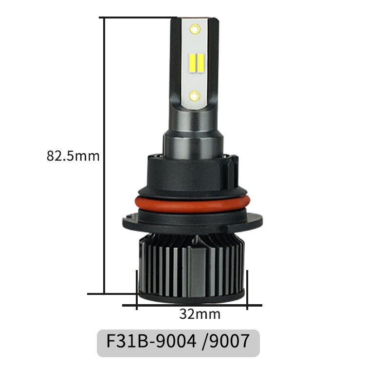 Unique Design Hot Sale Canbus H4 30W 4800Lm Led H7 H1 H3 H11 9004 9007 6500K Car Styling Auto Headlamp Light Bulbs