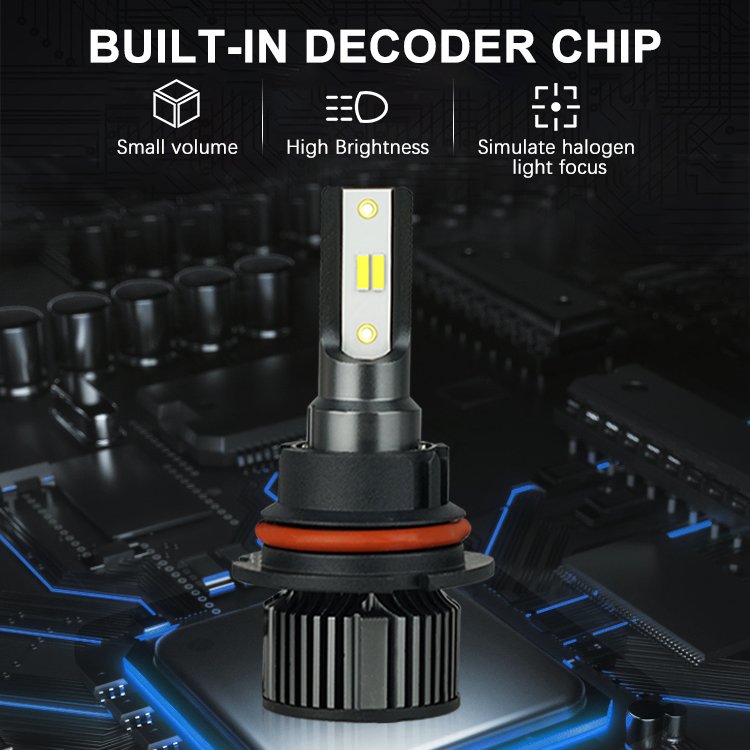 Unique Design Hot Sale Canbus H4 30W 4800Lm Led H7 H1 H3 H11 9004 9007 6500K Car Styling Auto Headlamp Light Bulbs